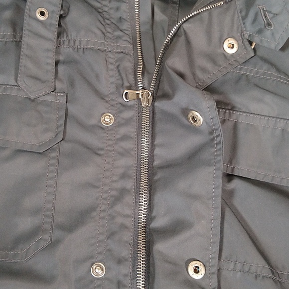 Theory navy blue rain coat utility jacket M - Picture 4 of 7